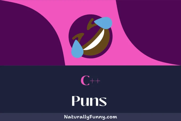 541 C++ Puns to Overload Your Laughter Function
