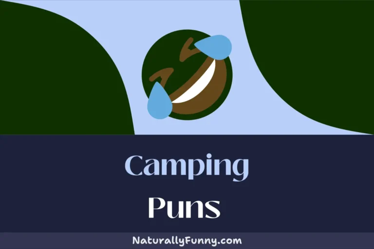 559 Camping Puns That Will Make You a Happy Camper
