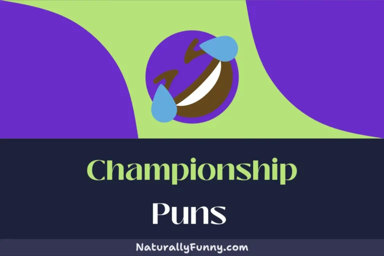 515 Championship Puns That Will Score Big Laughs