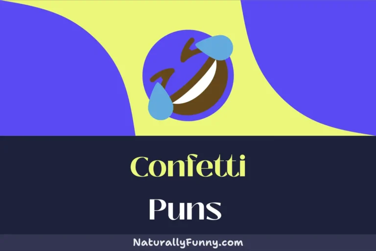 645 Confetti Puns to Shower Your Speech with Humor