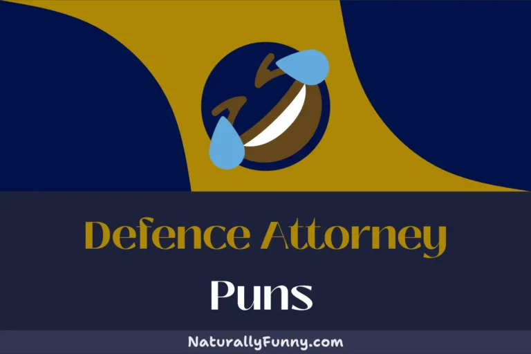 370 Defence Attorney Puns to Crack You Up, No Objections!