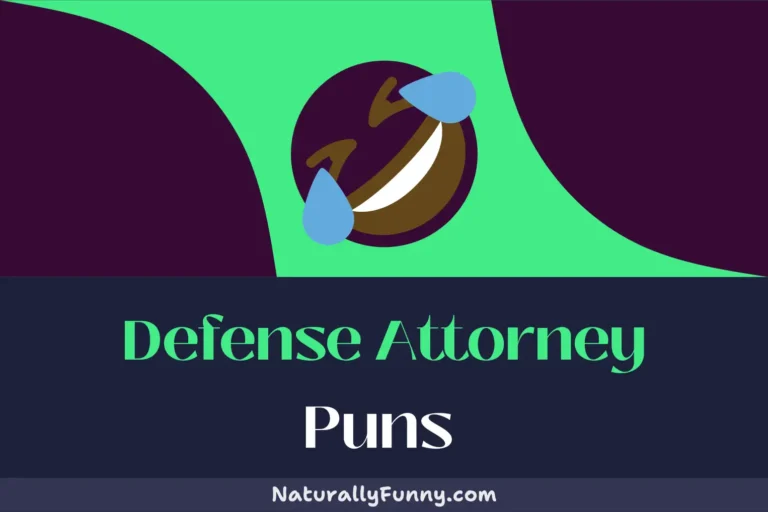 409 Defense Attorney Puns for a Brief Moment of Humor