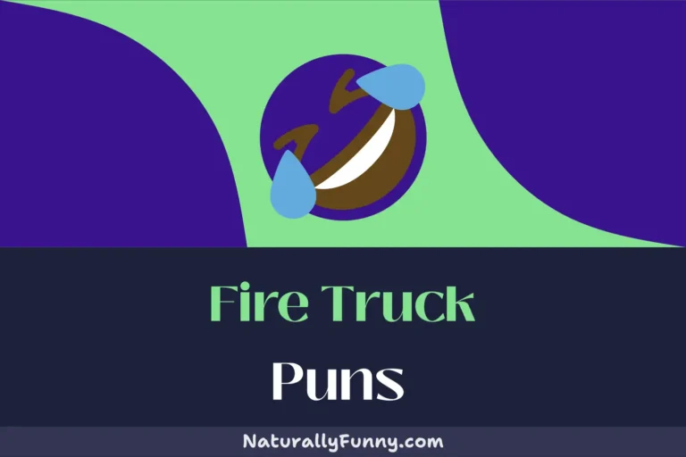 424 Fire Truck Puns to Fire Up Your Comedy