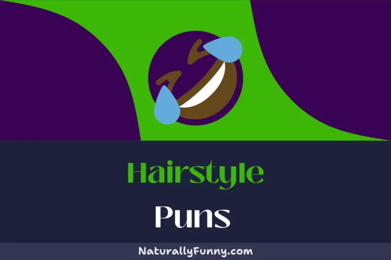 573 Hairstyle Puns to Curl Up With and Laugh