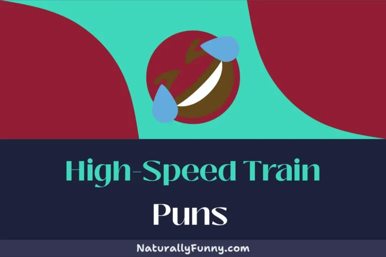 554 High-Speed Train Puns to Keep You on Track for Titters