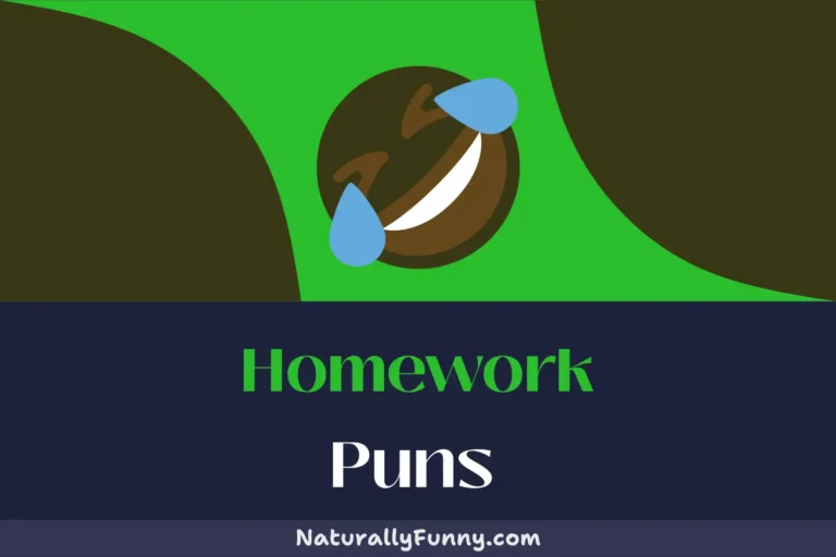 414 Homework Puns for a ‘Draft’ of Laughter