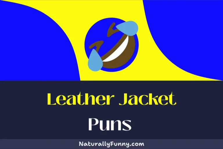 491 Leather Jacket Puns to Collar Your Funny Bone