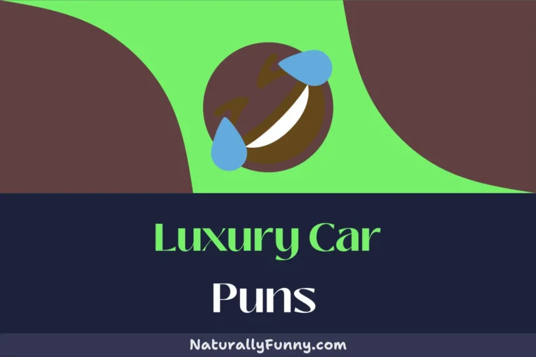 435 Luxury Car Puns to Fuel Your Sense of Humor