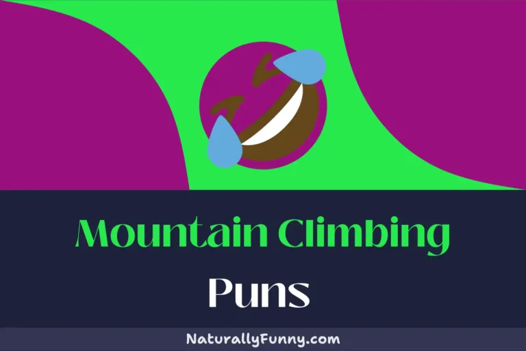 589 Mountain Climbing Puns for an Altitude Adjustment