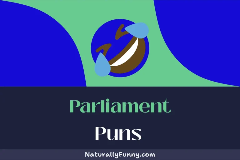407 Parliament Puns That Will Make You Vote for Laughter