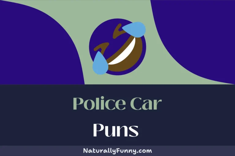 329 Police Car Puns That Will Make Your Humor Radar Go Off