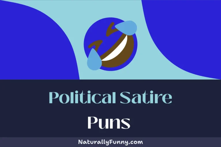 253 Political Satire Puns to Electrify Your Funny Bone
