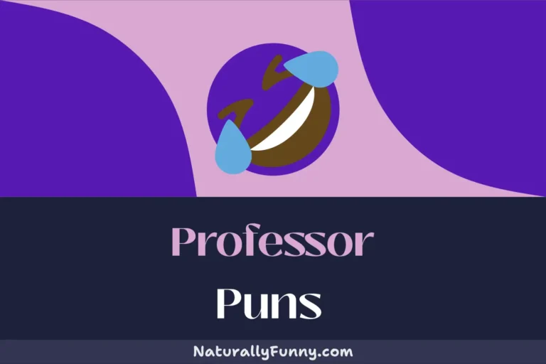 441 Professor Puns to Stimulate Your Cerebral Cortex