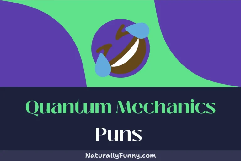 374 Quantum Mechanics Puns for a Spark of Humor