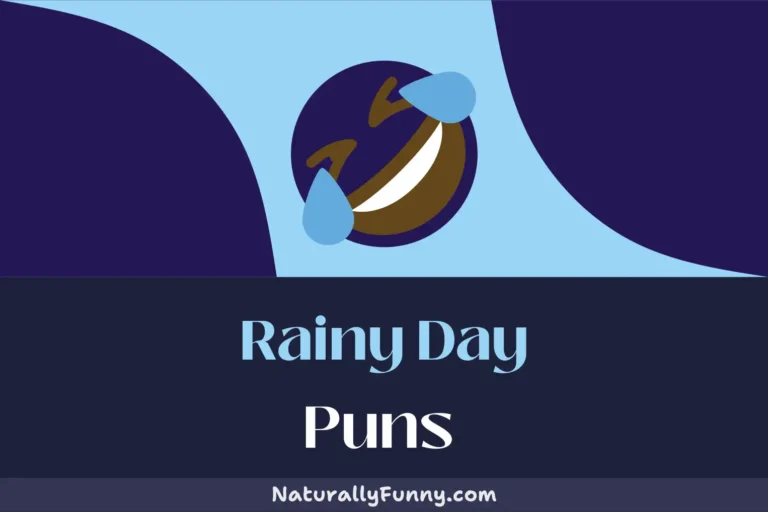 483 Rainy Day Puns to Make You Laugh Like a Drain