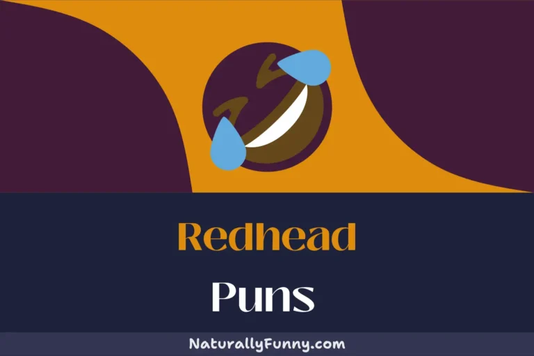585 Redhead Puns for a Flaming Good Time