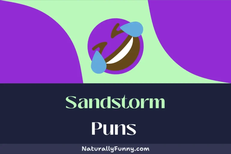 480 Sandstorm Puns to Unearth the Fun in Any Situation