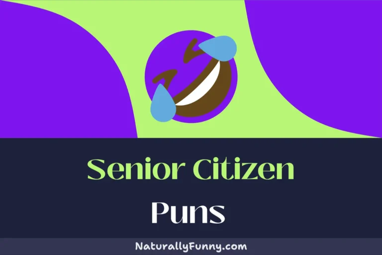467 Senior Citizen Puns for a Vintage Laugh Riot