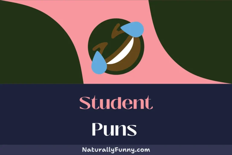 478 Student Puns That Are Perfect for a Study Break