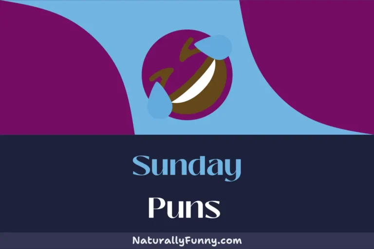 617 Sunday Puns to Add a Slice of Humor to Your Day