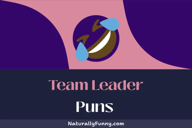 444 Team Leader Puns to Boss Your Sense of Humor
