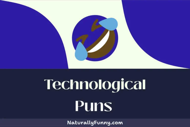 553 Technological Puns to Interface with Your Funny Bone