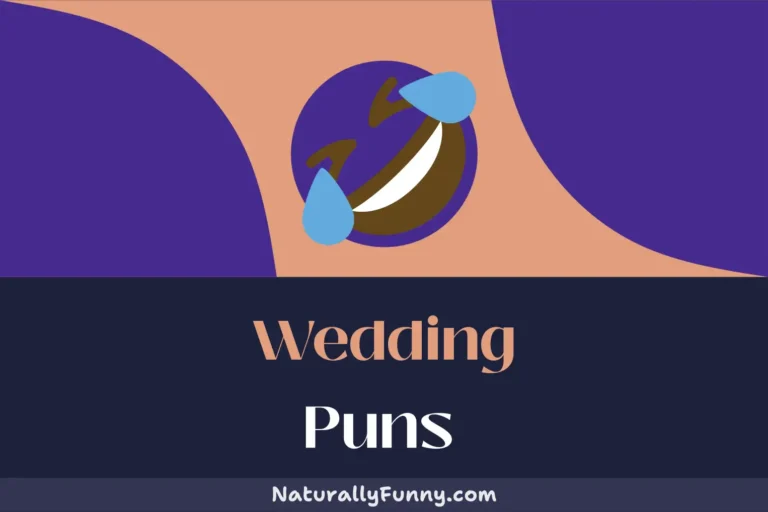 513 Wedding Puns for a Comical Commitment Ceremony
