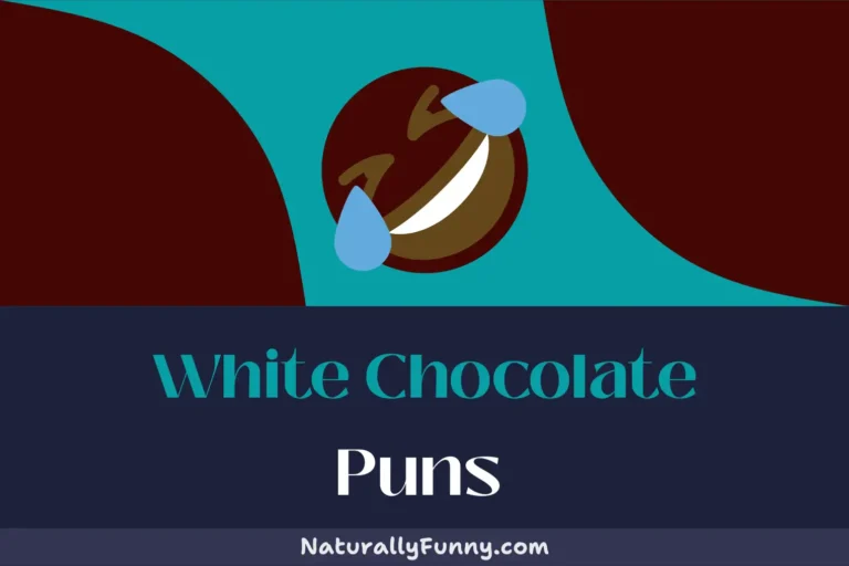 477 White Chocolate Puns to Indulge Your Funny Bone